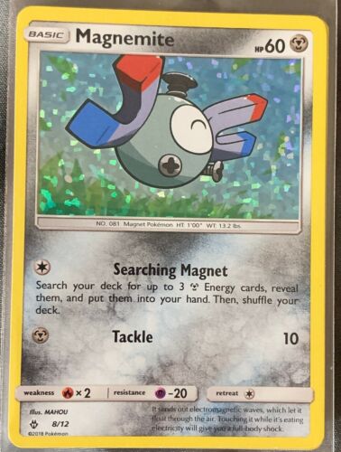 Magnemite - 8/12 - Confetti Holo